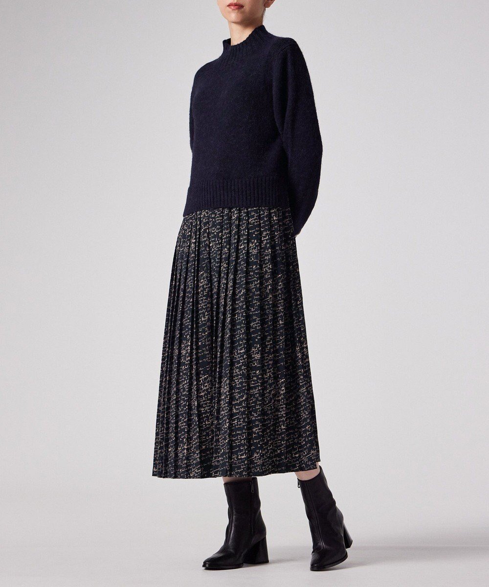 【ポール スミス/Paul Smith】のSlide Notes ドッキング ワンピース インテリア・キッズ・メンズ・レディースファッション・服の通販 founy(ファニー) ファッション Fashion レディースファッション Fashion for Women ワンピース Dresses エレガント 上品 Elegant スニーカー Sneakers, Trainers ドッキング Docking, Mixed Material バランス Balance, Style Balance プリント Print, Printed Pattern プリーツ Pleats, Pleated 夏 Summer S/S・春夏 SS, Spring/Summer, Warm Season A/W・秋冬 Autumn/Winter ネイビー|ID: prp329100004725329 ipo3291000000034399092