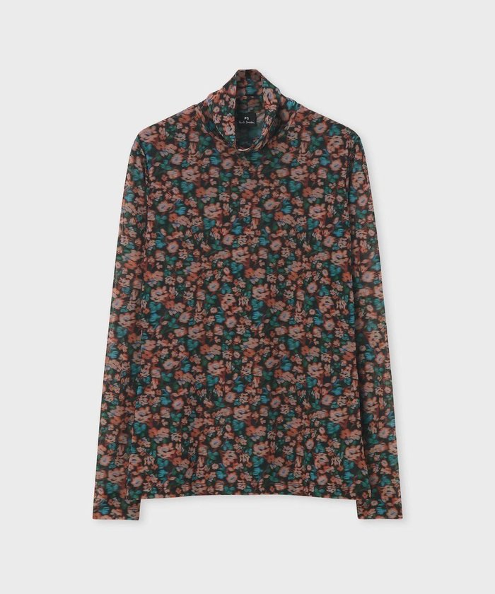 【ポール スミス/Paul Smith】の【洗える】Tea Floral ハイネック トップス インテリア・キッズ・メンズ・レディースファッション・服の通販 founy(ファニー) https://founy.com/ ファッション Fashion レディースファッション Fashion for Women トップス・カットソー Cut & Sew Tops シャツ・ブラウス・オフィスカジュアル Elegant Blouses & Button-Ups ロングTシャツ・Tシャツ Longline T-Shirts & Tees カットソー・ベーシックTシャツ Cut-and-Sewn Tops / Stretch Tees & Basics インナー Innerwear 洗える Machine Washable カットソー Cut and Sewn Top カーディガン Cardigan, Knitwear クラシック Classic, Timeless Style ジャケット Jacket, Outerwear ダウン Down, Puffer デニム Denim, Jeans Material トレンド Trend, Trending Now ハイネック High Neck, Mock Neck フィット Fit, Slim Fit ワイド Wide, Wide Fit A/W・秋冬 Autumn/Winter S/S・春夏 SS, Spring/Summer, Warm Season 夏 Summer エレガント 上品 Elegant |ID: prp329100004725331 ipo3291000000034145427