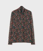 【ポール スミス/Paul Smith】の【洗える】Tea Floral ハイネック トップス ブラック|ID: prp329100004725331 ipo3291000000034145428