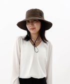 【アウロラ/AURORA】の【 Beaurance (ビューランス)】ワッペン付き切り替えアドベンチャーハット ブラウン|ID: prp329100004725336 ipo3291000000034145444