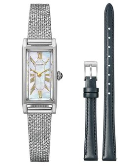 【シチズン/CITIZEN】の【替えバンド付き2way 限定モデル】電池交換不要のスリムなスクエアモデル EG7040-74D 人気、トレンドファッション・服の通販 founy(ファニー) ファッション Fashion レディースファッション Fashion for Women アクセサリー Fashion Accessories アンティーク Antique-Inspired 腕時計 Wristwatch ガラス Glass, Glassware クラシカル Classical, Vintage-Inspired クール Cool, Chic スクエア Square, Square Shape スマート Smart, Elegant スリム Slim, Slim Fit 時計 Watch, Wristwatch 人気 Popular, Best Seller パターン Pattern, Design Print メッシュ Mesh, Net Fabric |ID:prp329100004725338