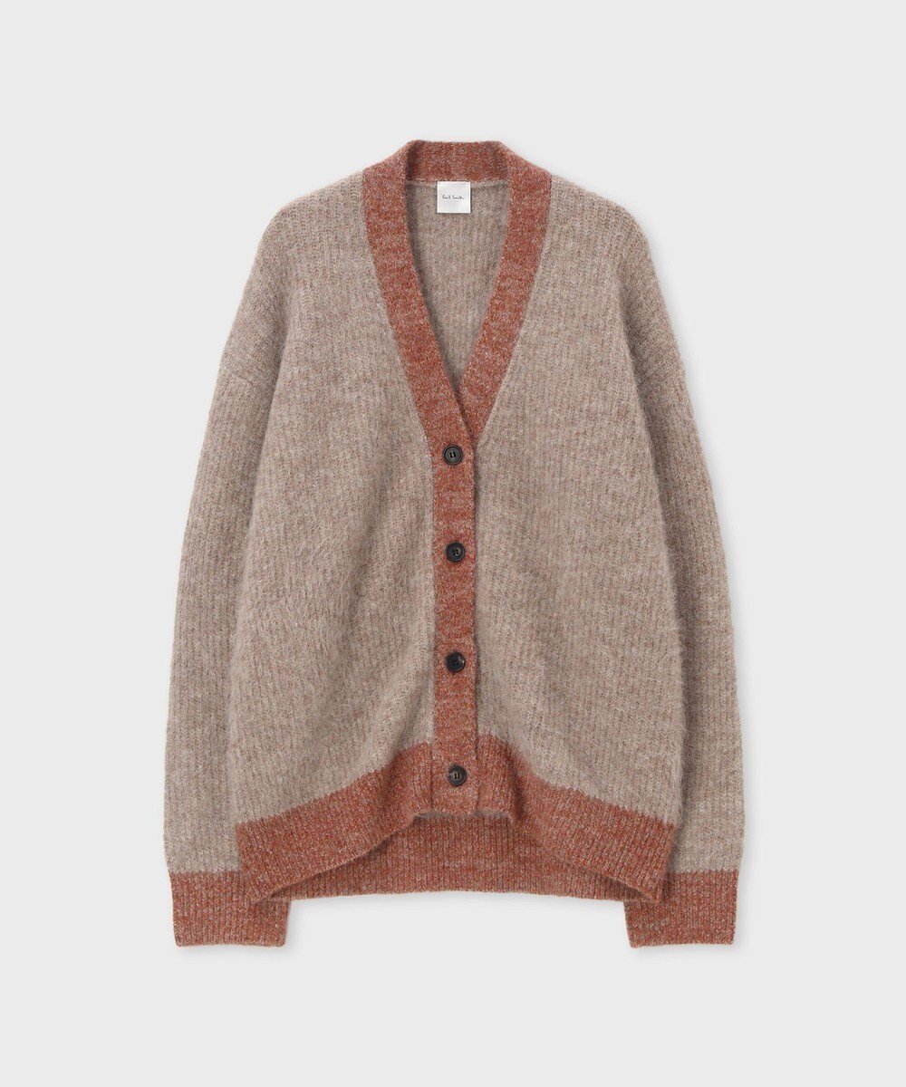 【ポール スミス/Paul Smith】のシャギーニット カーディガン インテリア・キッズ・メンズ・レディースファッション・服の通販 founy(ファニー) 　ファッション　Fashion　レディースファッション　Fashion for Women　トップス・カットソー　Cut & Sew Tops　ニット　Knit Tops & Sweaters　カーディガン・羽織り　Layered Style Cardigans　新作・新入荷　New Arrivals / New In　インナー　Innerwear　カーディガン　Cardigan, Knitwear　ミックス　Mix, Mixed Style　リラックス　Relax, Relaxed Fit　夏　Summer　S/S・春夏　SS, Spring/Summer, Warm Season　A/W・秋冬　Autumn/Winter　ベージュ|ID: prp329100004725344 ipo3291000000034145466