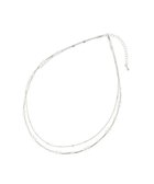 【グリーンパークス/Green Parks】のevery walk.2連パールパイプネックレス 人気、トレンドファッション・服の通販 founy(ファニー) ファッション Fashion レディースファッション Fashion for Women ジュエリー Jewelry ネックレス Necklaces & Pendants アクセサリー Fashion Accessories ショート Short, Short Length チェーン Chain, Chain Strap ネックレス Necklace, Pendant Necklace パール Pearl, Pearl Accent モチーフ Motif, Design Theme エレガント 上品 Elegant thumbnail Silver|ID: prp329100004725352 ipo3291000000034145491