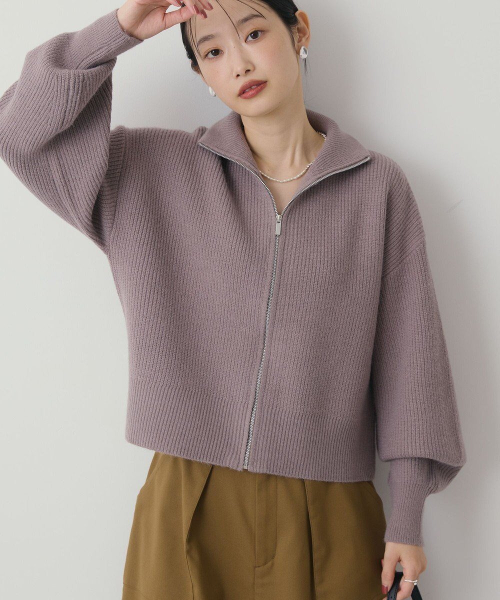 【アメリカンホリック/AMERICAN HOLIC】のZIPハイネックカーディガン インテリア・キッズ・メンズ・レディースファッション・服の通販 founy(ファニー) ファッション Fashion レディースファッション Fashion for Women トップス・カットソー Cut & Sew Tops カーディガン・羽織り Layered Style Cardigans アメリカン American Style カーディガン Cardigan, Knitwear スタイリッシュ Stylish, Fashionable ハイネック High Neck, Mock Neck バランス Balance, Style Balance フロント Front, Front Design ポケット Pocket, Pocket Detail A/W・秋冬 Autumn/Winter おすすめ Recommended / Our Picks Beige|ID: prp329100004725365 ipo3291000000034145532