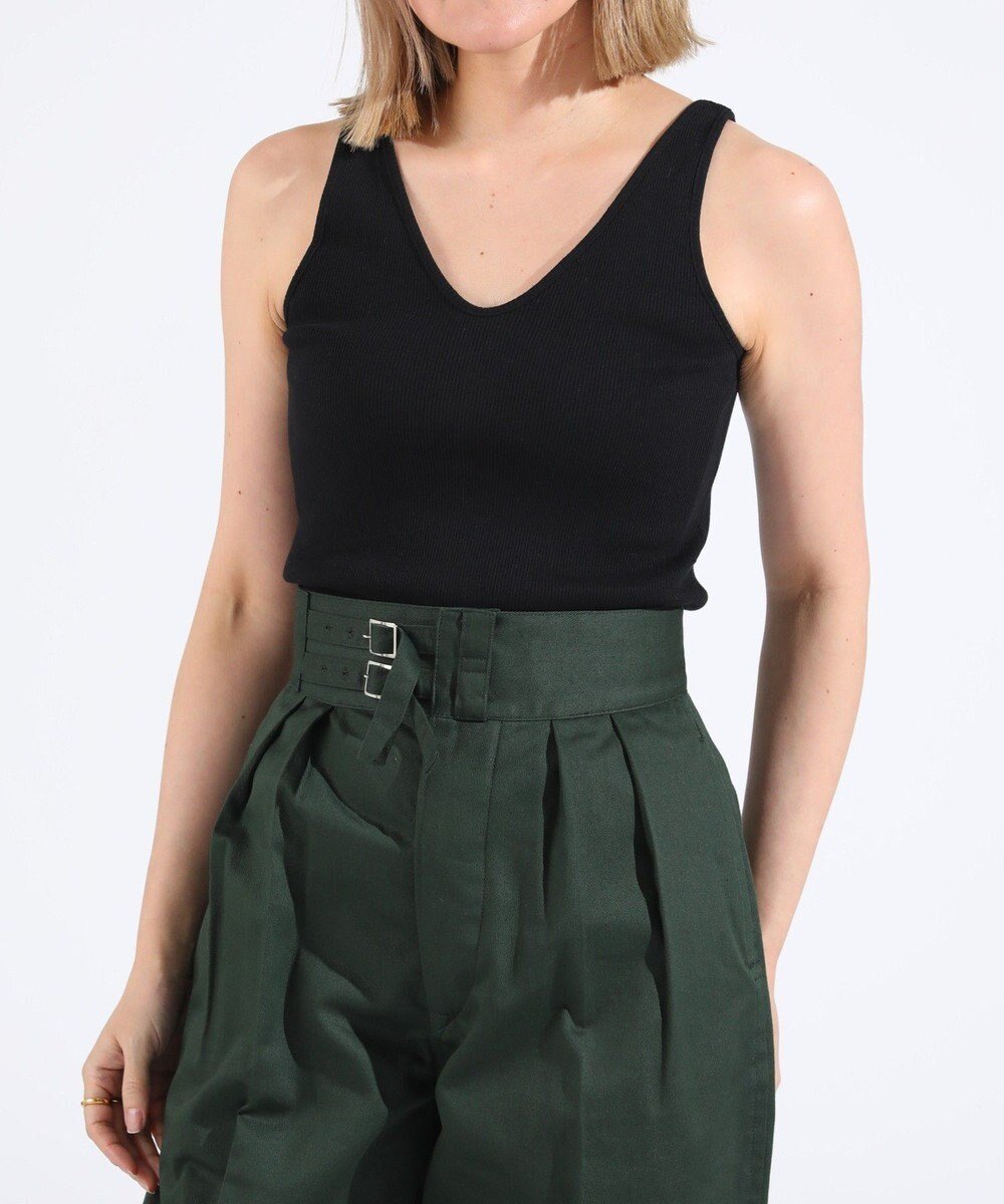 【リノ/LENO】のBACK TO FRONT TANK TOP 前後着用可能テレコタンクトップカットソー インテリア・キッズ・メンズ・レディースファッション・服の通販 founy(ファニー)  ファッション Fashion レディースファッション Fashion for Women トップス・カットソー Cut & Sew Tops カットソー・ベーシックTシャツ Cut-and-Sewn Tops / Stretch Tees & Basics タンク Tank Top, Sleeveless Top A/W・秋冬 Autumn/Winter S/S・春夏 SS, Spring/Summer, Warm Season 夏 Summer BLACK|ID: prp329100004727573 ipo3291000000034154612