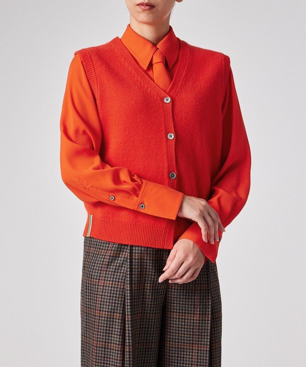 【ポール スミス/Paul Smith】のインターシャ ストライプ ベスト 人気、トレンドファッション・服の通販 founy(ファニー) 　ファッション　Fashion　レディースファッション　Fashion for Women　アウター　Coat / Outerwear Collection　トップス・カットソー　Cut & Sew Tops　ベスト&ジレ / 重ね着スタイル　Vests & Gilets　シンプル　Simple, Minimal　ストライプ　Stripe, Striped Pattern　トレンド　Trend, Trending Now　ベスト　Vest, Waistcoat　夏　Summer　S/S・春夏　SS, Spring/Summer, Warm Season　A/W・秋冬　Autumn/Winter　 other-1|ID: prp329100004727574 ipo3291000000034399078