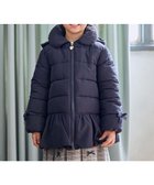 【エニィ/ANY / KIDS】の【フード取り外し/洗濯機可能】中綿フリル リボンコート ネイビー|ID: prp329100004727578 ipo3291000000034154626