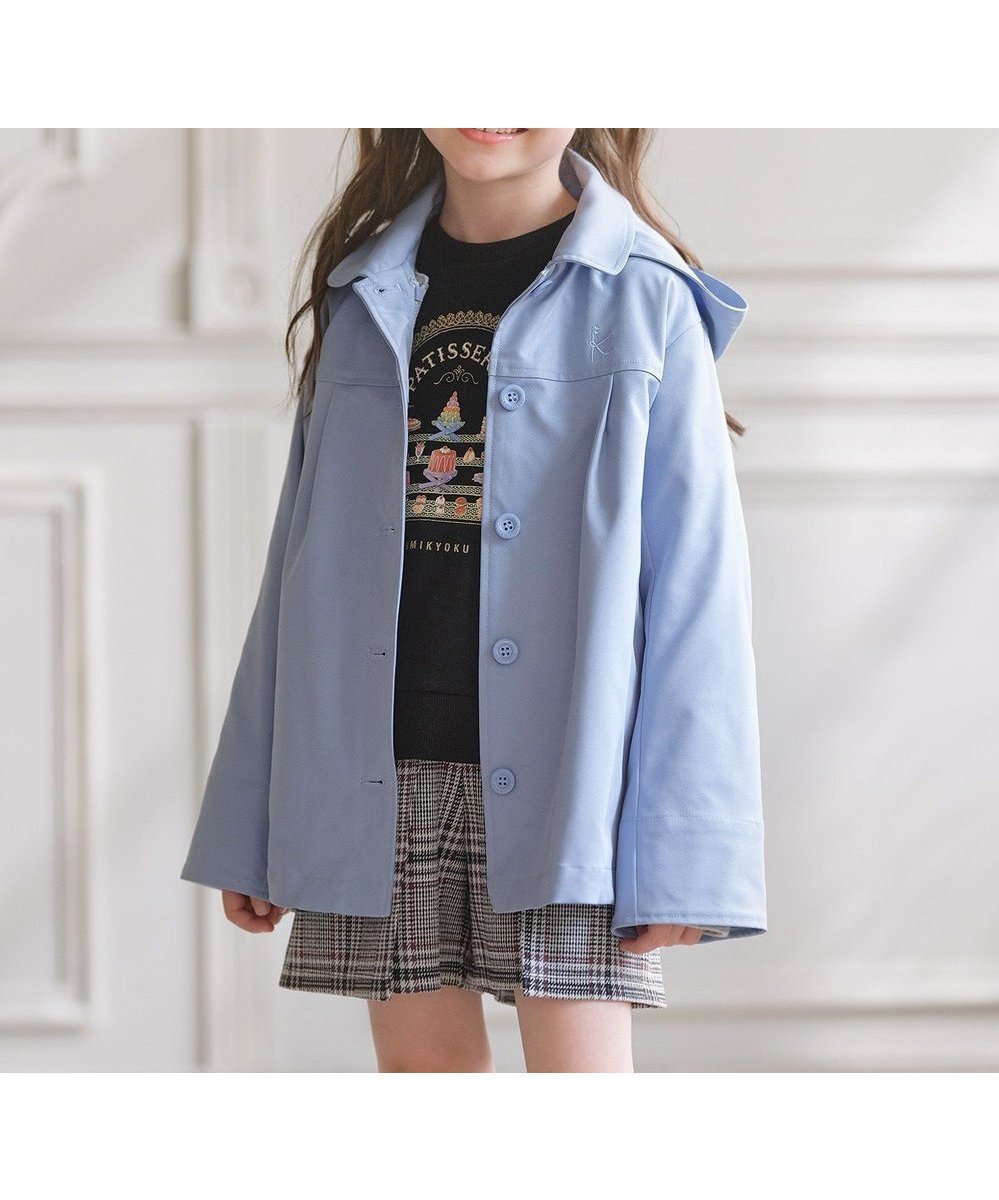 【組曲 / KIDS/KUMIKYOKU】の【110-140㎝】マルチWay アウター インテリア・キッズ・メンズ・レディースファッション・服の通販 founy(ファニー) 　ファッション　Fashion　キッズファッション　Fashion for Kids　アウター　Coat Outerwear /Kids　春　Spring　ジャケット　Jacket, Outerwear　ツイル　Twist, Twisted Detail　羽織　Haori, Light Jacket　ヨーク　Yoke, Yoke Design　ライナー　Liner, Inner Layer　ラベンダー　Lavender　A/W・秋冬　Autumn/Winter　夏　Summer　エレガント 上品　Elegant　サックス×グレー|ID: prp329100004727579 ipo3291000000034241912