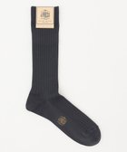 【ジェイ プレス/J.PRESS / MEN】の【定番】ハイゲージ無地リブソックス グレー系|ID: prp329100004727605 ipo3291000000034243296