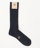 【ジェイ プレス/J.PRESS / MEN】の【定番】ハイゲージ無地リブソックス ネイビー系|ID: prp329100004727605 ipo3291000000034243298