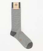 【ジェイ プレス/J.PRESS / MEN】の【定番】ハイゲージ天竺ボーダーソックス ライトグレー系|ID: prp329100004727607 ipo3291000000034243163