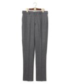 【ジェイ プレス/J.PRESS / MEN】の【定番 / セットアップ対応】マナードシルクホームスパン ガンクラブチェック スラックス ライトグレー系3|ID: prp329100004727609 ipo3291000000034243304
