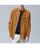 【ジェイ プレス/J.PRESS / MEN】のテンセルミックスコットンネルシャツ / B.D. オレンジ系3|ID: prp329100004727610 ipo3291000000034154717