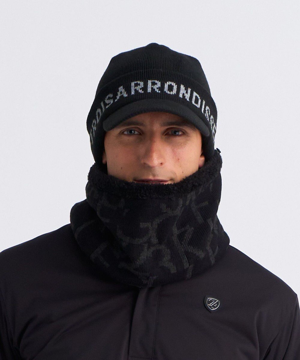 【23区 ゴルフ/NIJYUSANKU GOLF】の【UNISEX】リバーシブルネックウォーマー インテリア・キッズ・メンズ・レディースファッション・服の通販 founy(ファニー) ファッション Fashion レディースファッション Fashion for Women ユニセックス Unisex, Genderless アクリル Acrylic Material ゴルフ Golf シンプル Simple, Minimal スピンドル Spindle, Drawcord フィット Fit, Slim Fit ラウンド Round, Round Neck リバーシブル Reversible, Two-Sided 冬 Winter / This Winter 無地 Plain, Solid Color ブラック系5|ID: prp329100004727612 ipo3291000000034154728