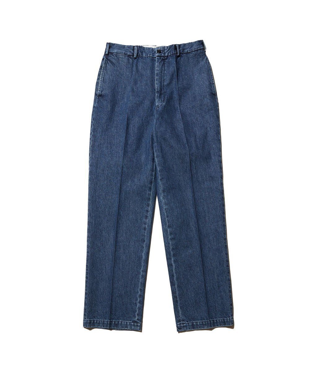 【ジェイ プレス/J.PRESS / MEN】の【J.PRESS ORIGINALS】SHIOTA DENIM Piped Stem / Japan Made インテリア・キッズ・メンズ・レディースファッション・服の通販 founy(ファニー) 　ファッション　Fashion　メンズファッション　Fashion for Men　ボトムス　Bottoms　デニムパンツ・ジーンズ　Denim Pants　ジーンズ　Jeans, Denim Pants　スラックス　Slacks, Dress Pants　デニム　Denim, Jeans Material　バランス　Balance, Style Balance　A/W・秋冬　Autumn/Winter　新作・新入荷　New Arrivals / New In　ブルー系|ID: prp329100004727615 ipo3291000000034154738