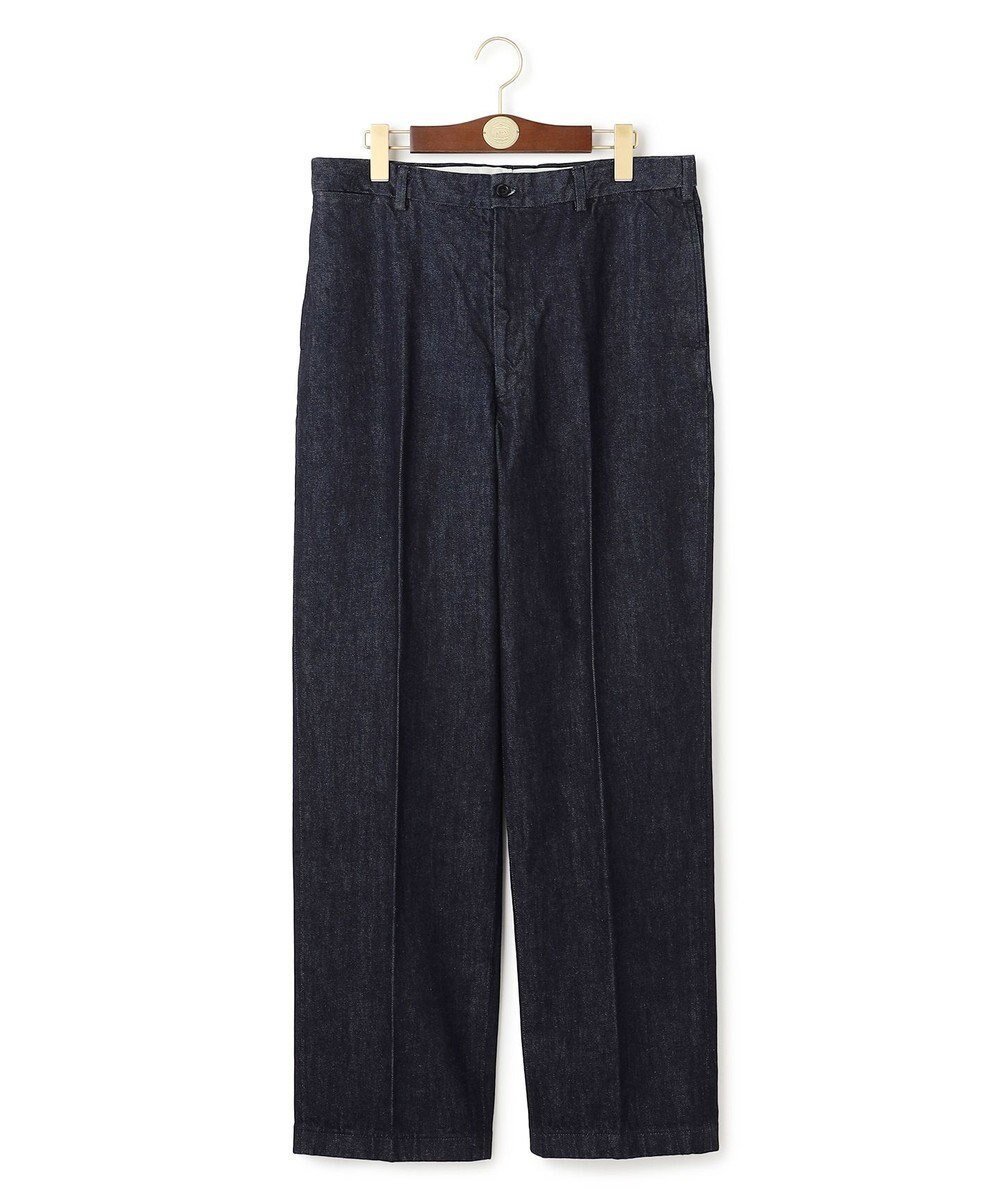 【ジェイ プレス/J.PRESS / MEN】の【J.PRESS ORIGINALS】SHIOTA DENIM Piped Stem / Japan Made インテリア・キッズ・メンズ・レディースファッション・服の通販 founy(ファニー) 　ファッション　Fashion　メンズファッション　Fashion for Men　ボトムス　Bottoms　デニムパンツ・ジーンズ　Denim Pants　ジーンズ　Jeans, Denim Pants　スラックス　Slacks, Dress Pants　デニム　Denim, Jeans Material　バランス　Balance, Style Balance　A/W・秋冬　Autumn/Winter　新作・新入荷　New Arrivals / New In　ネイビー系|ID: prp329100004727615 ipo3291000000034154739