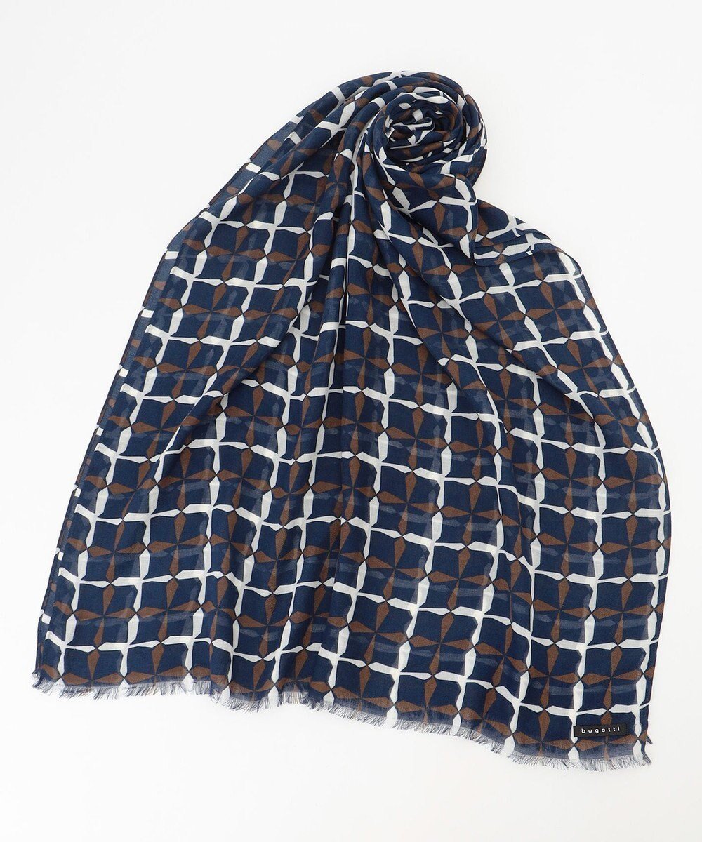 【ジョセフ アブード/JOSEPH ABBOUD / MEN】の【ドイツV.FRAAS社】ビンテージチェック ストール インテリア・キッズ・メンズ・レディースファッション・服の通販 founy(ファニー) 　ファッション　Fashion　メンズファッション　Fashion for Men　ショール　Shawl, Wrap　シンプル　Simple, Minimal　ジャケット　Jacket, Outerwear　ストール　Stole, Wrap　スーツ　Suit, Formalwear　セーター　Sweater, Knitwear　とろみ　Fluid, Flowy Fabric　チェック　Check, Plaid, Tartan　ドレープ　Drape, Draping Fabric　なめらか　Smooth, Silky Texture　ビンテージ　Vintage, Retro Style　マフラー　Scarf, Muffler　冬　Winter / This Winter　A/W・秋冬　Autumn/Winter　新作・新入荷　New Arrivals / New In　おすすめ　Recommended / Our Picks　エレガント 上品　Elegant　ビジネス 仕事 通勤　Business / Work / Commuting　ネイビー系4|ID: prp329100004727638 ipo3291000000034154816