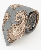 【ジョセフ アブード/JOSEPH ABBOUD / MEN】の【イタリア製 personality】ペイズリープリント ネクタイ ライトグレー系6|ID: prp329100004727649 ipo3291000000034243284