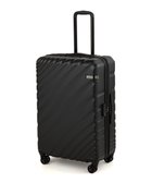 【エースバッグズアンドラゲッジ/ACE BAGS & LUGGAGE】のACE オーバル2 スーツケース 拡張機能 90L/111L 05913 エース 人気、トレンドファッション・服の通販 founy(ファニー) ファッション Fashion レディースファッション Fashion for Women スーツ Business Suits & Workwear オーバル Oval Design 軽量 Lightweight, Ultra Light シンプル Simple, Minimal トラベル Travel, Travel Gear リュック Backpack, Rucksack 再入荷 Restock / Back in Stock 新作・新入荷 New Arrivals / New In 旅行 Travel スーツケース キャリーケース Suitcase / Carry Case thumbnail ブラック|ID: prp329100004727659 ipo3291000000034154867