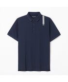 【ゼロハリバートン/ZERO HALLIBURTON / MEN】の【吸水速乾・UVケア】 ダブルリブ鹿の子ポロシャツ ZHG-M5S4b 82948 人気、トレンドファッション・服の通販 founy(ファニー) ファッション Fashion メンズファッション Fashion for Men トップス・カットソー Cut & Sew Tops メンズシャツ Shirts ポロシャツ / きれいめカジュアルスタイル Polo Shirts アウトドア Outdoor Clothing 春 Spring 吸水 Absorbent, Quick-Dry 鹿の子 Piqué, Kanoko Fabric シンプル Simple, Minimal スポーツ Sports, Activewear ダブル Double, Double-Breasted 定番 Standard, Basic Item プリント Print, Printed Pattern ポロシャツ Polo Shirt, Collared Tee ランニング Running, Running Wear, Activewear, Jogging S/S・春夏 SS, Spring/Summer, Warm Season 再入荷 Restock / Back in Stock 夏 Summer ゴルフ Golf thumbnail ネイビー|ID: prp329100004727667 ipo3291000000034154902