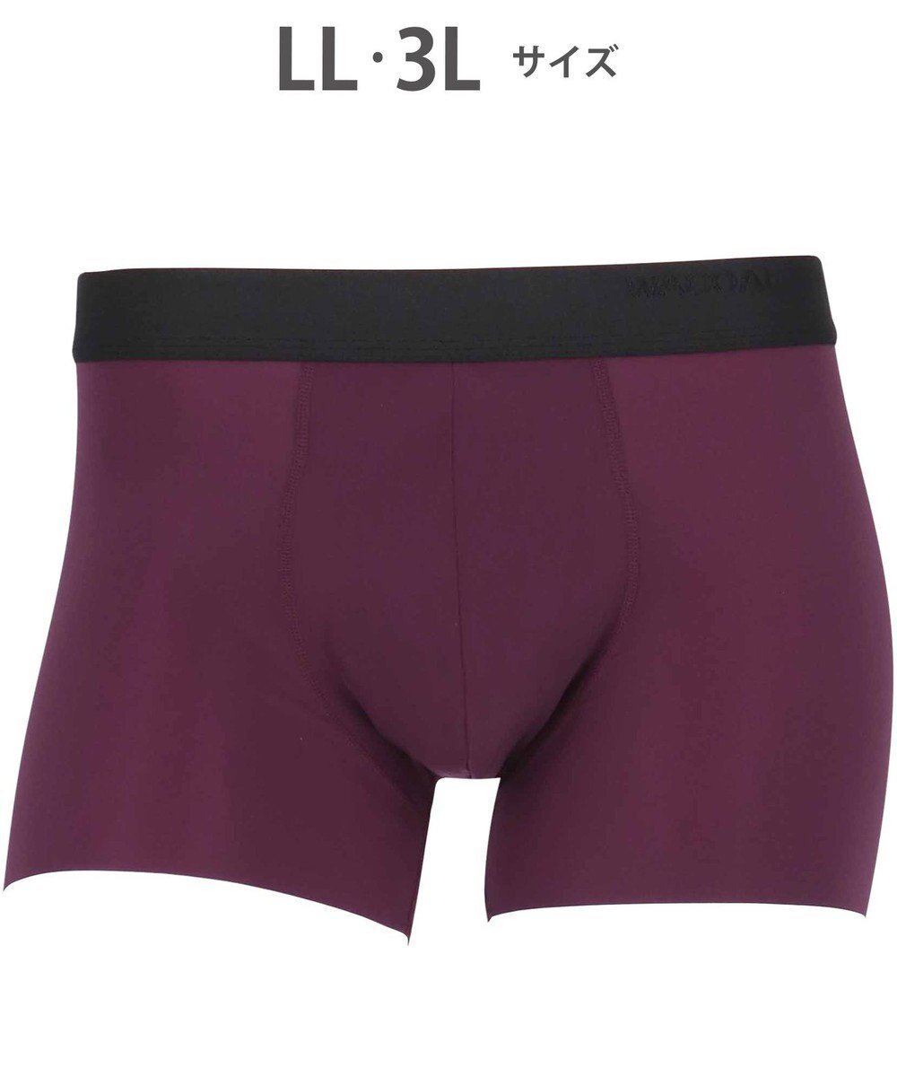 【ワコール/Wacoal / MEN】のWACOAL MEN ボクサーパンツ 【気持ちいいパンツ】 動いてもズレにくい フロントの安定性・快適性 前閉じ 下着 メンズ WT3428 /ワコールメン インテリア・キッズ・メンズ・レディースファッション・服の通販 founy(ファニー) 　ファッション　Fashion　メンズファッション　Fashion for Men　ボトムス　Bottoms　アンダー　Underwear Essentials　オレンジ　Orange　カッティング　Cutting Detail　抗菌　Antibacterial, Bacteria-Resistant　ストレッチ　Stretch, Stretchy Fabric　なめらか　Smooth, Silky Texture　フィット　Fit, Slim Fit　フロント　Front, Front Design　ベーシック　Basic, Essential　メンズ　Men's, Menswear　ワイン|ID: prp329100004727668 ipo3291000000034243515