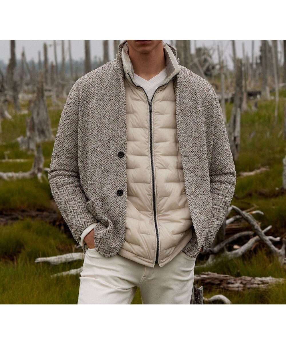 【ジョセフ アブード/JOSEPH ABBOUD / MEN】の【軽量/イージーケア】 KARL KARL×モール使用 軽量ニットジャケット 人気、トレンドファッション・服の通販 founy(ファニー) ファッション Fashion メンズファッション Fashion for Men トップス・カットソー Cut & Sew Tops ニット・セーター / 定番トップス Knit Tops & Sweaters インナー Innerwear ジャカード/ジャガード Jacquard, Woven Pattern ジャケット Jacket, Outerwear スポーツ Sports, Activewear セーター Sweater, Knitwear リラックス Relax, Relaxed Fit ワーク Workwear, Utility Style 今季 This Season, Current Season 抗菌 Antibacterial, Bacteria-Resistant A/W・秋冬 Autumn/Winter 軽量 Lightweight, Ultra Light other-1|ID: prp329100004727672 ipo3291000000034154924