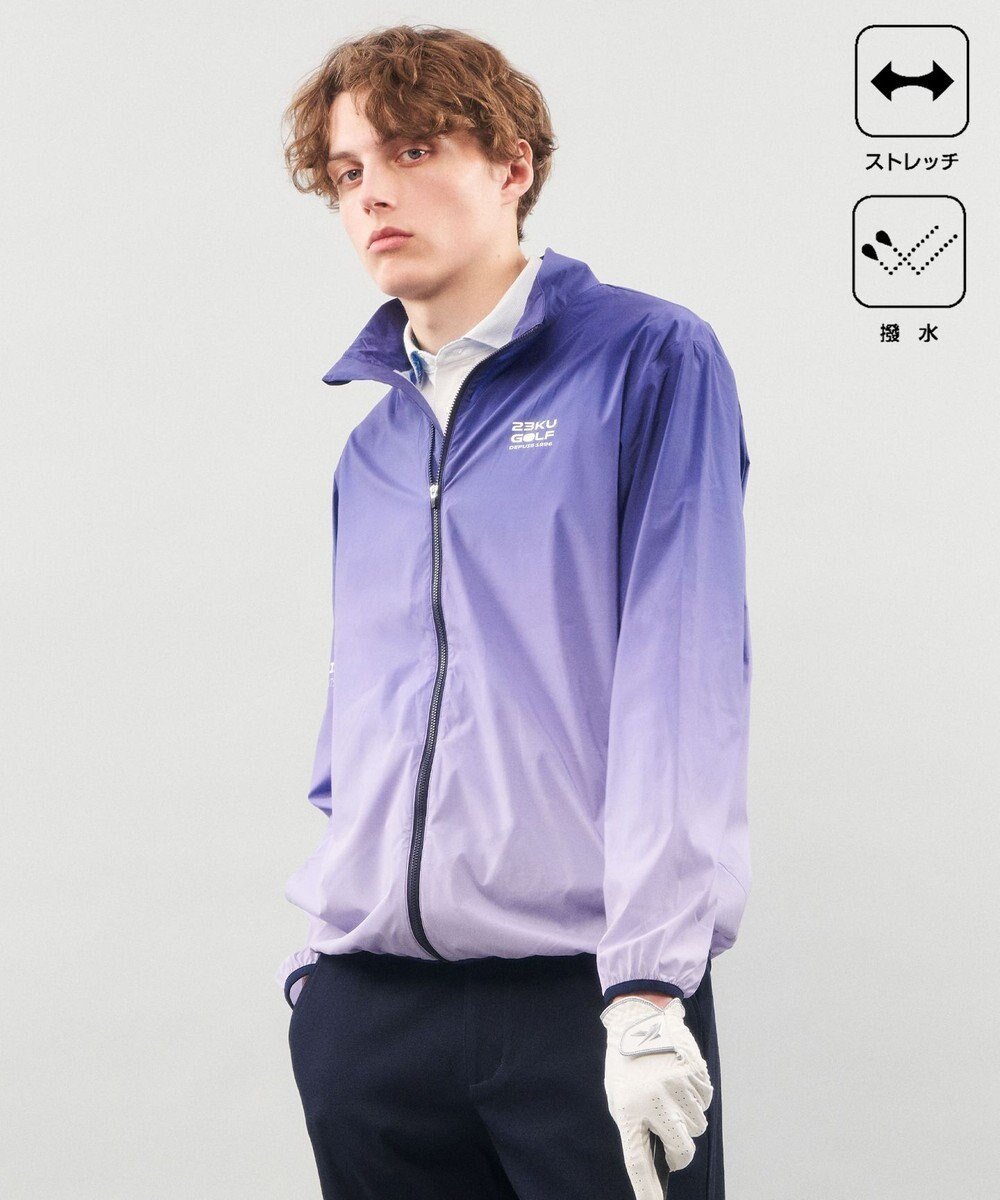 【23区 ゴルフ/23区GOLF / MEN】の【MEN】【撥水・ストレッチ】ライトブルゾン インテリア・キッズ・メンズ・レディースファッション・服の通販 founy(ファニー) 　ファッション　Fashion　メンズファッション　Fashion for Men　アウター　Men's Coats Outerwear　ブルゾンジャケット / カジュアルアウター　Bomber Jackets & Blousons　2024年　2024　2024春夏・S/S　Spring/Summer 2024 SS24　ゴルフ　Golf　ジャケット　Jacket, Outerwear　ストレッチ　Stretch, Stretchy Fabric　セーター　Sweater, Knitwear　タフタ　Taffeta, Structured Fabric　ブルゾン　Blouson, Bomber Jacket　ベスト　Vest, Waistcoat　夏　Summer　春　Spring　S/S・春夏　SS, Spring/Summer, Warm Season　ネイビー系|ID: prp329100004727681 ipo3291000000034154955