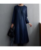 【23区/NIJYUSANKU】のウールジョーゼット Aライン ワンピース 人気、トレンドファッション・服の通販 founy(ファニー) ファッション Fashion レディースファッション Fashion for Women ワンピース Dresses 2023年 2023 2023-2024秋冬・A/W Autumn/Winter 2023–24 AW23–24 冬 Winter / This Winter コンパクト Compact, Small Size シンプル Simple, Minimal ジョーゼット Georgette, Semi-Sheer Fabric トレンド Trend, Trending Now ドレープ Drape, Draping Fabric フレア Flare, Flared エレガント 上品 Elegant A/W・秋冬 Autumn/Winter thumbnail ネイビー系|ID: prp329100004727704 ipo3291000000034189167