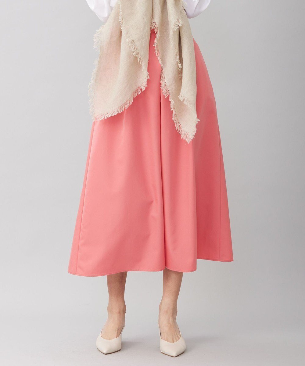 【自由区/JIYU-KU】の【洗える】タフタタック スカート インテリア・キッズ・メンズ・レディースファッション・服の通販 founy(ファニー) 　ファッション　Fashion　レディースファッション　Fashion for Women　スカート　Skirts　タフタ　Taffeta, Structured Fabric　フロント　Front, Front Design　ボックス　Boxy, Box Shape　エレガント 上品　Elegant　夏　Summer　春　Spring　S/S・春夏　SS, Spring/Summer, Warm Season　洗える　Machine Washable　ピンク|ID: prp329100004727711 ipo3291000000034155288