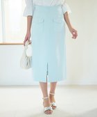 【フェルゥ/Feroux】の【新色追加・洗える】パールポイントフラップ スカート スカイブルー系|ID: prp329100004727719 ipo3291000000034155426