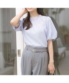 【エニィ スィス/any SiS】の【洗える】シアーストライプ ブラウス ライトブルー|ID: prp329100004727721 ipo3291000000034155459