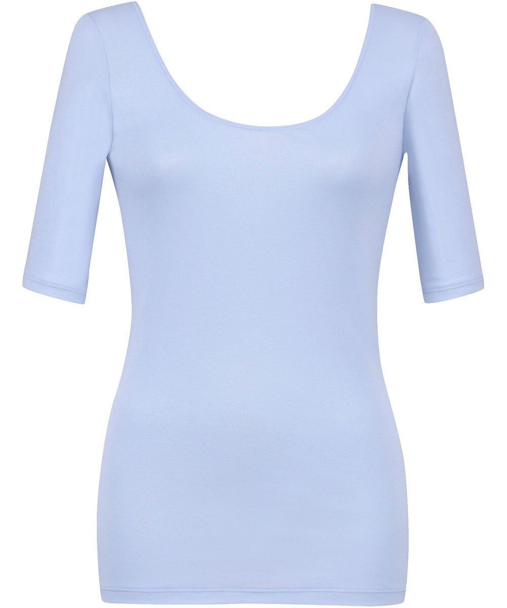 【ウィング/Wing】のインナー 【綿の贅沢オーガニック】 オーガニックコットン混素材 さらっと薄くて軽い 5分袖 EL1556 ウイング/ワコール インテリア・キッズ・メンズ・レディースファッション・服の通販 founy(ファニー) 　ファッション　Fashion　レディースファッション　Fashion for Women　トップス・カットソー　Cut & Sew Tops　ニット　Knit Tops & Sweaters　アンダー　Underwear Essentials　インナー　Innerwear　オーガニック　Organic Cotton　抗菌　Antibacterial, Bacteria-Resistant　フラット　Flat, Flat Shoes　A/W・秋冬　Autumn/Winter　S/S・春夏　SS, Spring/Summer, Warm Season　夏　Summer　グレイッシュブルー|ID: prp329100004727725 ipo3291000000034484661