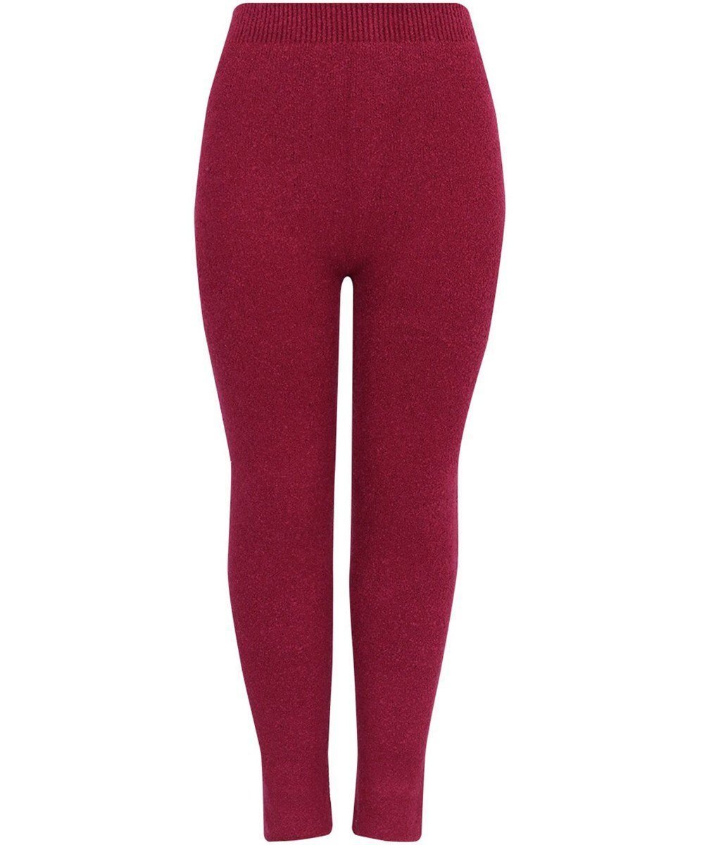 【ワコール/WACOAL】のあったかボトム 毛糸のパンツ ふんわりフィット 足首丈 レディース PPL757 /ワコール インテリア・キッズ・メンズ・レディースファッション・服の通販 founy(ファニー) 　ファッション　Fashion　レディースファッション　Fashion for Women　パンツ　Pants & Trousers　アンダー　Underwear Essentials　インナー　Innerwear　定番　Standard, Basic Item　ネコ　Cat, Feline Motif　フィット　Fit, Slim Fit　フラワー　Flower, Floral　ボトム　Bottoms, Lower Wear　無地　Plain, Solid Color　リラックス　Relax, Relaxed Fit　レース　Lace, Lace Fabric　ロング　Long, Long-Length　冬　Winter / This Winter　A/W・秋冬　Autumn/Winter　おすすめ　Recommended / Our Picks　夏　Summer　エンジ|ID: prp329100004727736 ipo3291000000034155665