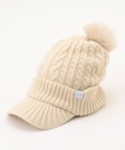 【23区 ゴルフ/NIJYUSANKU GOLF】の【WOMEN】ニットキャップ アイボリー系|ID: prp329100004727746 ipo3291000000034155746