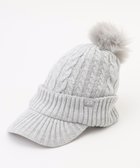 【23区 ゴルフ/NIJYUSANKU GOLF】の【WOMEN】ニットキャップ ライトグレー系|ID: prp329100004727746 ipo3291000000034155747