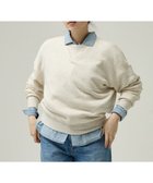 【サキュウ/caqu】の【洗える/裏起毛】ふわとろスウェットシャツ ivory|ID: prp329100004727758 ipo3291000000034155887