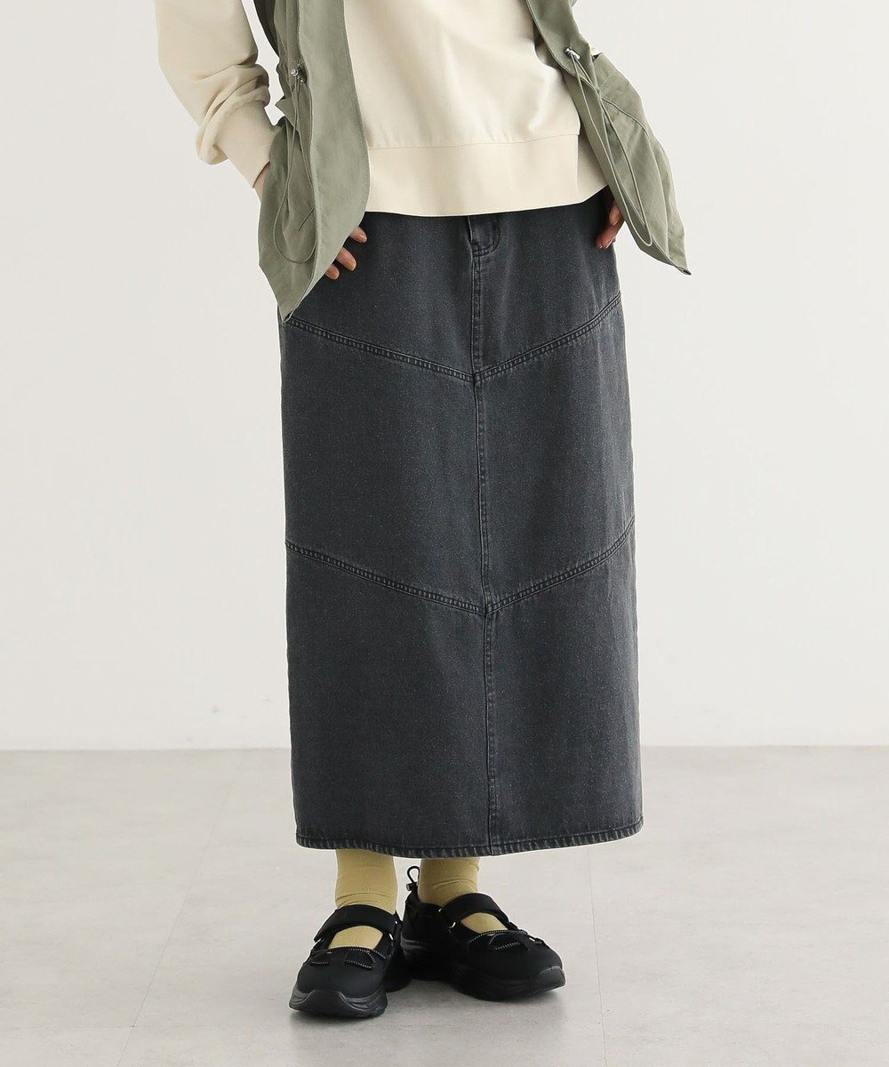 【グリーンパークス/Green Parks】のデニムタイトロングスカート 人気、トレンドファッション・服の通販 founy(ファニー) 　ファッション　Fashion　レディースファッション　Fashion for Women　スカート　Skirts　ロングスカート　Long Skirts / Maxi & Midi Skirts　おすすめ　Recommended / Our Picks　スリット　Slit, Slit Detail　セットアップ　Set-Up, Coordinated Outfit　デニム　Denim, Jeans Material　フロント　Front, Front Design　ベスト　Vest, Waistcoat　ポケット　Pocket, Pocket Detail　ロング　Long, Long-Length　A/W・秋冬　Autumn/Winter　 other-1|ID: prp329100004727767 ipo3291000000036278630