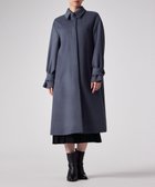 【ポール スミス/Paul Smith】のField Flowers ステンカラーコート グレイッシュブルー|ID: prp329100004727771 ipo3291000000034378325