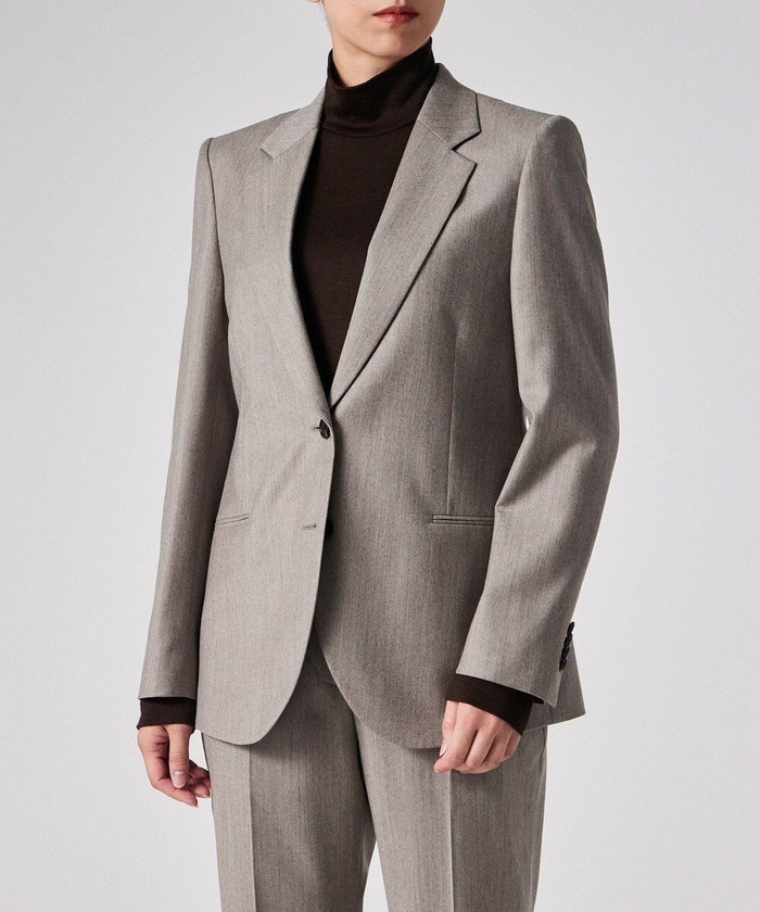 【ポール スミス/Paul Smith】のカシミアブレンド フランネル ジャケット インテリア・キッズ・メンズ・レディースファッション・服の通販 founy(ファニー) https://founy.com/ ファッション Fashion レディースファッション Fashion for Women アウター Coat / Outerwear Collection レディースジャケット・軽アウター Jackets テーラードジャケット / 通勤・きれいめスタイル Tailored Jackets & Blazers クラシック Classic, Timeless Style ジャケット Jacket, Outerwear セットアップ Set-Up, Coordinated Outfit フォーマル Formal, Dressy ミックス Mix, Mixed Style リラックス Relax, Relaxed Fit A/W・秋冬 Autumn/Winter S/S・春夏 SS, Spring/Summer, Warm Season 夏 Summer |ID: prp329100004727773 ipo3291000000034399084