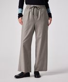 【ポール スミス/Paul Smith】のウールフランネル ワイドパンツ グレイッシュベージュ|ID: prp329100004727775 ipo3291000000034474816