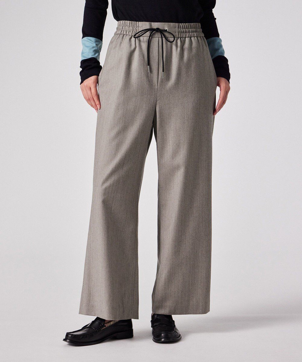 【ポール スミス/Paul Smith】のウールフランネル ワイドパンツ インテリア・キッズ・メンズ・レディースファッション・服の通販 founy(ファニー) ファッション Fashion レディースファッション Fashion for Women パンツ Pants & Trousers イタリア Italy ジャケット Jacket, Outerwear セットアップ Set-Up, Coordinated Outfit ダウン Down, Puffer ドローコード Drawcord, Drawstring Cord なめらか Smooth, Silky Texture フォーマル Formal, Dressy リラックス Relax, Relaxed Fit ワイド Wide, Wide Fit A/W・秋冬 Autumn/Winter S/S・春夏 SS, Spring/Summer, Warm Season 夏 Summer エレガント 上品 Elegant ビジネス 仕事 通勤 Business / Work / Commuting グレイッシュベージュ|ID: prp329100004727775 ipo3291000000034474816