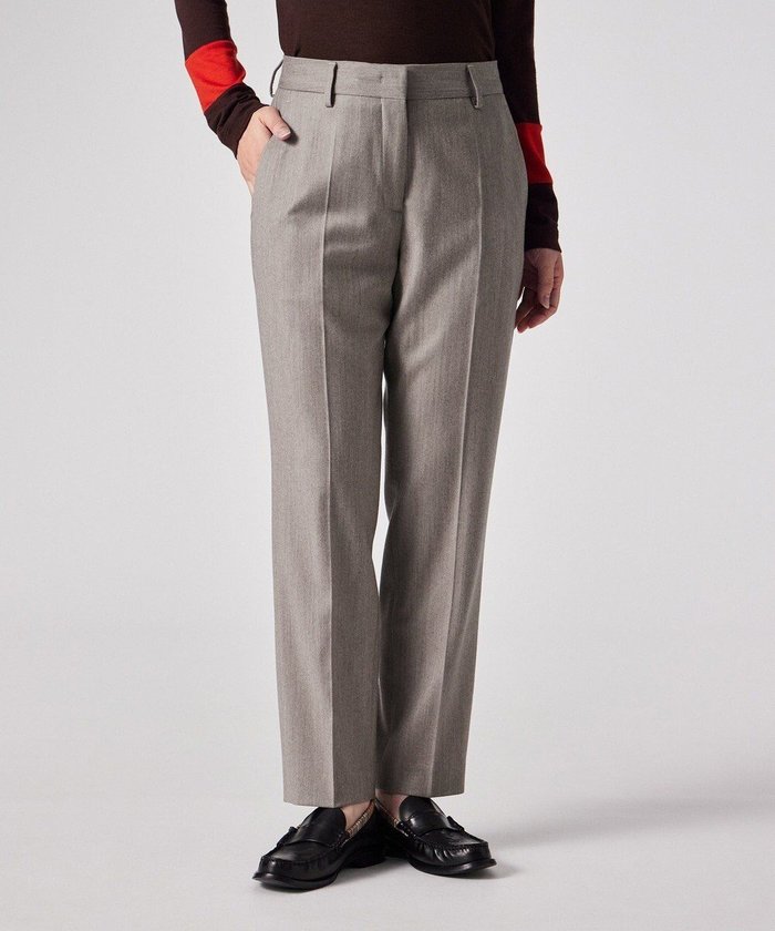 【ポール スミス/Paul Smith】のカシミアブレンド フランネル テーパードパンツ インテリア・キッズ・メンズ・レディースファッション・服の通販 founy(ファニー) https://founy.com/ ファッション Fashion レディースファッション Fashion for Women パンツ Pants & Trousers スーツ Business Suits & Workwear スーツパンツ・ドレスパンツ Suit Pants / Office Trousers / Dress Pants クラシック Classic, Timeless Style ジャケット Jacket, Outerwear スーツ Suit, Formalwear セットアップ Set-Up, Coordinated Outfit A/W・秋冬 Autumn/Winter S/S・春夏 SS, Spring/Summer, Warm Season 夏 Summer エレガント 上品 Elegant ビジネス 仕事 通勤 Business / Work / Commuting |ID: prp329100004727777 ipo3291000000035437690