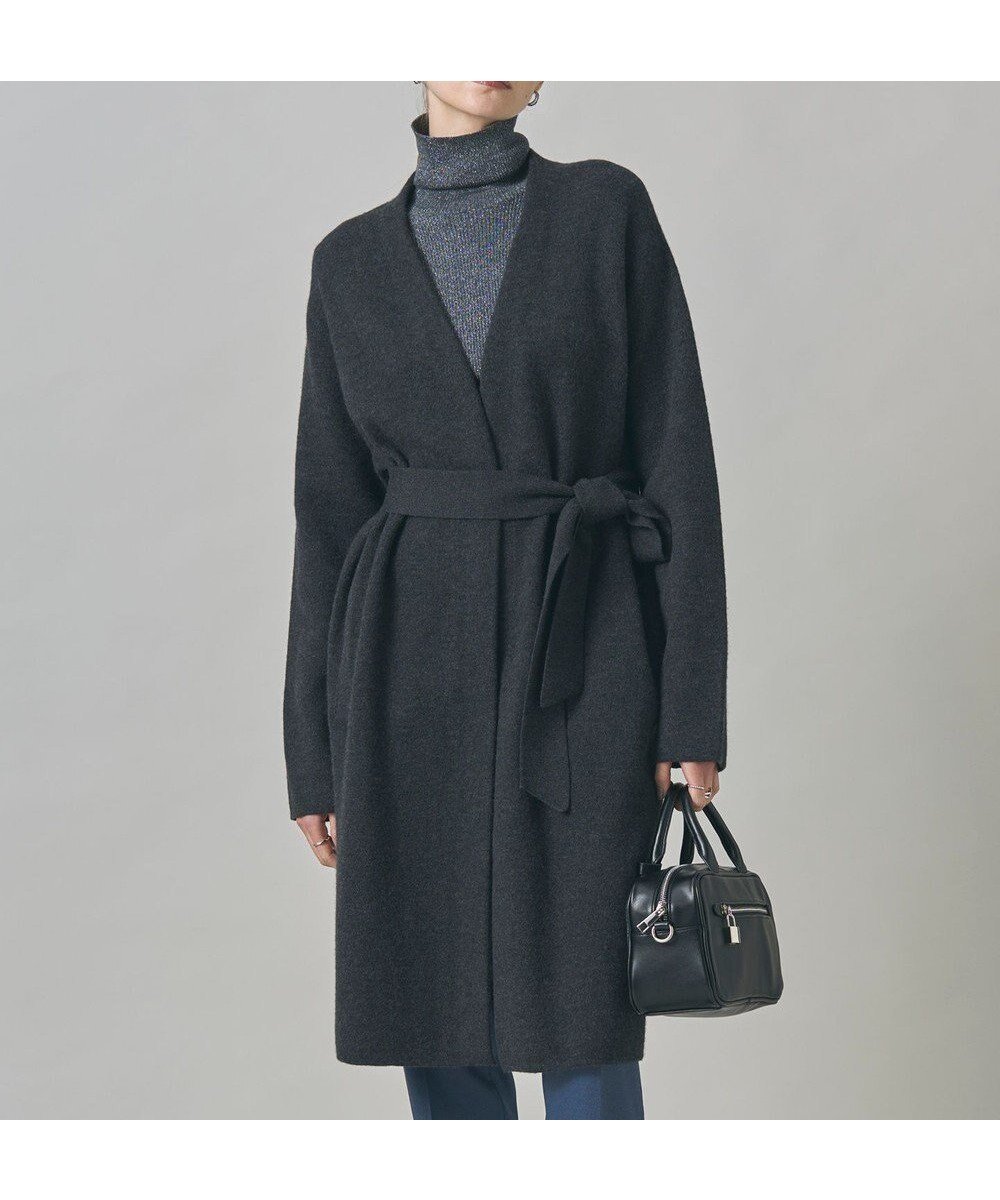 【アイシービー/iCB】のミルドウール ロングカーディガン インテリア・キッズ・メンズ・レディースファッション・服の通販 founy(ファニー) ファッション Fashion レディースファッション Fashion for Women トップス・カットソー Cut & Sew Tops カーディガン・羽織り Layered Style Cardigans エレガント 上品 Elegant カーディガン Cardigan, Knitwear 今季 This Season, Current Season 吸水 Absorbent, Quick-Dry 人気 Popular, Best Seller ブルゾン Blouson, Bomber Jacket ポケット Pocket, Pocket Detail ロング Long, Long-Length A/W・秋冬 Autumn/Winter 2025年 2025 2025-2026秋冬・A/W Autumn/Winter 2025–26 AW25–26 チャコール系|ID: prp329100004727787 ipo3291000000034156124