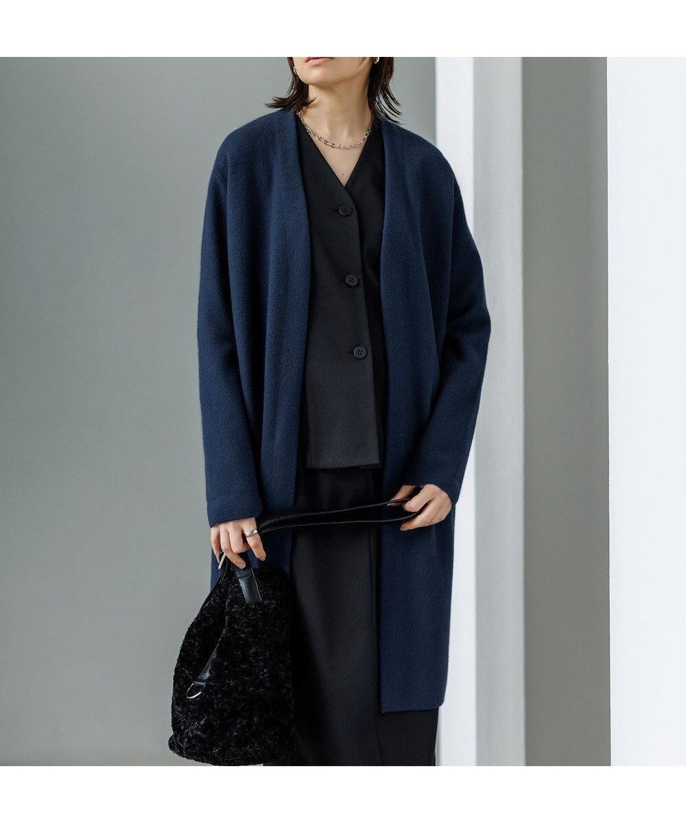 【アイシービー/iCB】のミルドウール ロングカーディガン インテリア・キッズ・メンズ・レディースファッション・服の通販 founy(ファニー) ファッション Fashion レディースファッション Fashion for Women トップス・カットソー Cut & Sew Tops カーディガン・羽織り Layered Style Cardigans エレガント 上品 Elegant カーディガン Cardigan, Knitwear 今季 This Season, Current Season 吸水 Absorbent, Quick-Dry 人気 Popular, Best Seller ブルゾン Blouson, Bomber Jacket ポケット Pocket, Pocket Detail ロング Long, Long-Length A/W・秋冬 Autumn/Winter 2025年 2025 2025-2026秋冬・A/W Autumn/Winter 2025–26 AW25–26 ブルーグレー系|ID: prp329100004727787 ipo3291000000034319959
