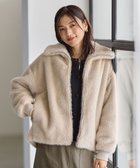 【エニー/ANY】のファーブルゾン 人気、トレンドファッション・服の通販 founy(ファニー) ファッション Fashion レディースファッション Fashion for Women アウター Coat / Outerwear Collection レディースジャケット・軽アウター Jackets ブルゾンジャケット・スポーティアウター Blouson Jackets ジャケット Jacket, Outerwear スマホ Smartphone, Mobile Device ブルゾン Blouson, Bomber Jacket ポケット Pocket, Pocket Detail 防寒 Cold Protection, Winter-Ready A/W・秋冬 Autumn/Winter 再入荷 Restock / Back in Stock おすすめ Recommended / Our Picks thumbnail ライトベージュ|ID: prp329100004727820 ipo3291000000034156240