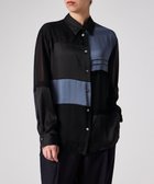 【ポール スミス/Paul Smith】のカラーブロック レース ブラウス ブラック|ID: prp329100004727830 ipo3291000000034412937