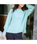 【エニィ スィス/any SiS】のボートネックAir ニット ライトブルー|ID: prp329100004727833 ipo3291000000034827353