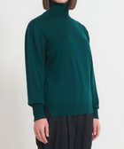 【ムーク/muuc】の〈極上メリノウール〉ベーシックタートルネックプルオーバー〈肌に優しいニット〉〈アンサンブル可能〉〈袖の透かし編み〉 人気、トレンドファッション・服の通販 founy(ファニー) ファッション Fashion レディースファッション Fashion for Women トップス・カットソー Cut & Sew Tops ニット Knit Tops & Sweaters アンサンブルニット Knit Ensembles & Twin Sets カジュアルプルオーバー・ニットトップス Pullovers & Knit Tops / Casual Pullovers タートルネック・ハイネックトップス Turtlenecks & High-Neck Tops アンサンブル Ensemble Set イタリア Italy エレガント 上品 Elegant 洗える Machine Washable カーディガン Cardigan, Knitwear シンプル Simple, Minimal セーター Sweater, Knitwear 透かし Cut-Out, Lacework タートル Turtleneck, Turtle Collar なめらか Smooth, Silky Texture フェミニン Feminine, Girly ベーシック Basic, Essential リラックス Relax, Relaxed Fit A/W・秋冬 Autumn/Winter 再入荷 Restock / Back in Stock thumbnail グリーン|ID: prp329100004727879 ipo3291000000035511392