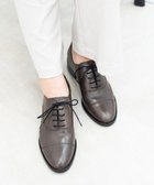 【アポム/APOM】のイタリアンカーフ レースアップシューズ 40 グレー|ID: prp329100004727897 ipo3291000000034319425