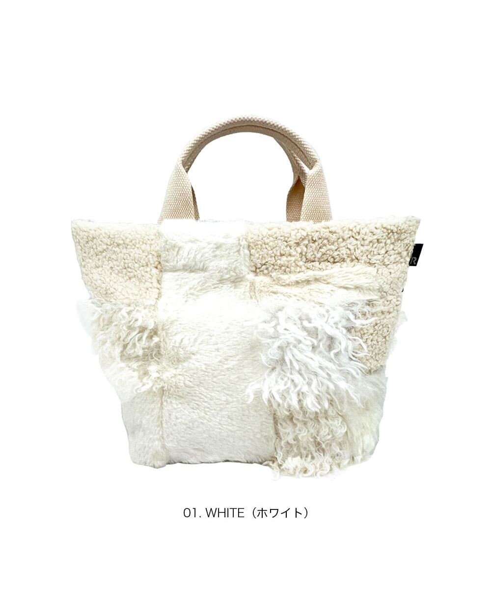 【ルートート/ROOTOTE】の3652【フェイクファーのパッチワーク】SC.デリ.ツグツグ-A インテリア・キッズ・メンズ・レディースファッション・服の通販 founy(ファニー) 　ファッション　Fashion　レディースファッション　Fashion for Women　バッグ　Bags　ウェーブ　Wavy Pattern　カメラ　Camera Accessories　シンプル　Simple, Minimal　ストレート　Straight, Straight Cut　財布　Wallet, Purse　テクスチャー　Texture, Textured Fabric　パッチワーク　Patchwork, Mixed Fabric　フェイクファー　Faux Fur, Imitation Fur　プリント　Print, Printed Pattern　ポケット　Pocket, Pocket Detail　ポーチ　Pouch, Small Case　マグネット　Magnet, Magnetic Closure　ミックス　Mix, Mixed Style　ランダム　Random, Irregular　A/W・秋冬　Autumn/Winter　エレガント 上品　Elegant　新作・新入荷　New Arrivals / New In　01:ホワイト|ID: prp329100004729789 ipo3291000000034168482